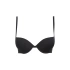 Biustonosz push-up mikrofibra 162394 CC203 00020 czarny - Emporio Armani