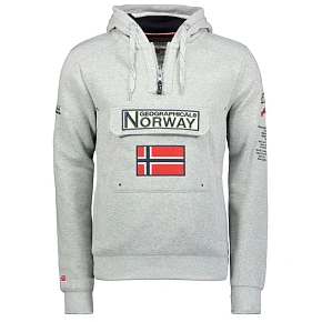 Pánská mikina 100 M WU4184H/GN B šedá - Geographical Norway