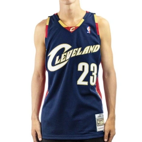 Koszulka Mitchell &Ness Cleveland Cavaliers NBA Swingman Jersey Lebron James M SMJYGS18156-CCANAVY08LJA pánské Koszulka Mitchell &Ness Cleveland Cavaliers NBA Swingman Jersey Lebron James M SMJYGS18156-CCANAVY08LJA pánské