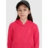 Bluza dziewczęca dresowa rozpinana z kapturem 4F 4FJWSS25TSWSF1706-55S