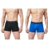 Puma bokserki majtki męskie 2-Pack niebieskie czarne wygodne bawełna