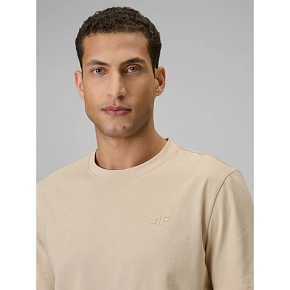 T-shirt regular gładki męski 4F 4FRSS26TTSHM4261-83S