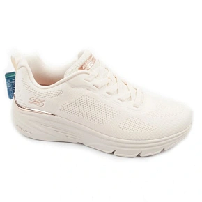 Skechers buty sportowe sneakersy damskie Bobs Arch Fit Elev8 ecru dámské