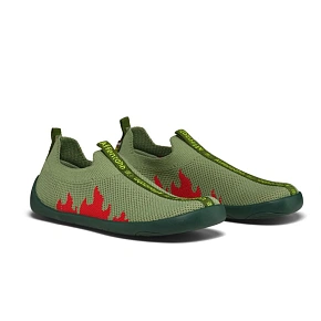Kapcie barefoot dzianinowe Affenzahn Flinky Dragon (01397-20110)