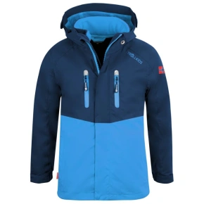 Kurtka zimowa dziecięca TrollKids Kids Bryggen 3in1 Jacket przeciwdeszczowa z kapturem niebieska (418-110) Kurtka zimowa dziecięca TrollKids Kids Bryggen 3in1 Jacket przeciwdeszczowa z kapturem niebieska (418-110)