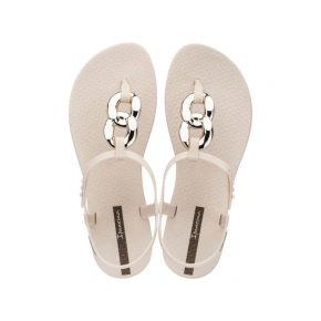 Ipanema Sandal Class sandały japonki damskie modne lekkie beżowe dámské