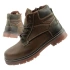 Wrangler Allan Mid buty męskie sztyblety trzewiki eleganckie skórzane zielone brązowe