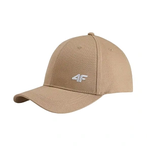 Czapka z daszkiem 4F U552 beżowa 4FWSS26ACABU552 83S