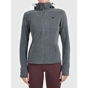 Polar z kapturem rozpinany damski 4F 4FWAW26TFLEF478-24M Polar z kapturem rozpinany damski 4F 4FWAW26TFLEF478-24M