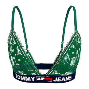 Damski biustonosz Undersized Jeans Lace Bra UW0UW03508-L30 - Tommy Hilfiger