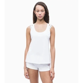Damski podkoszulek KW0KW00699 biały - Calvin Klein