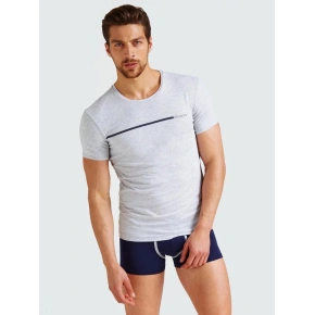 T-shirt męski 2szt U92G10JR00A-HE90 biało-szary - Guess