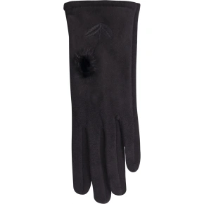Rękawiczki damskie R-148 czarne - Yoclub