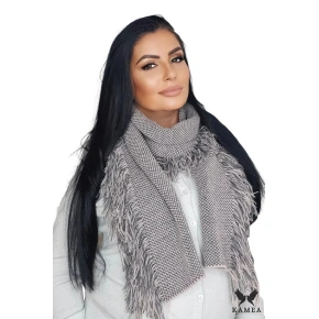 Szalik damski ALDURA różowy - Kamea