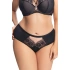 K648 Majtki Alicante czarne - Gorsenia