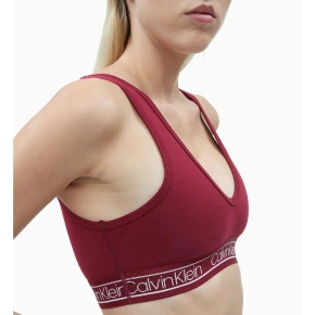 Biustonosz na fiszbinach QF5233E-2XV czerwony - Calvin Klein