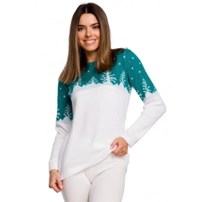 Damski sweter świąteczny MXS05 - MOE