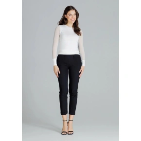 Bluzka damska L085 kremowy - Lenitif