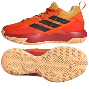 Juniorskie buty sportowe do koszykówki Cross Em Up Select Jr IE9274 Orange Mix - Adidas