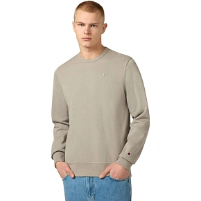 Bluza męska Champion Crewneck Sweatshirt beżowa 220785 ES035 pánské