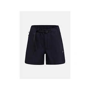 Szorty damskie PEAK PERFORMANCE W Iconiq Tech Shorts kolor czarny dámské Szorty damskie PEAK PERFORMANCE W Iconiq Tech Shorts kolor czarny dámské