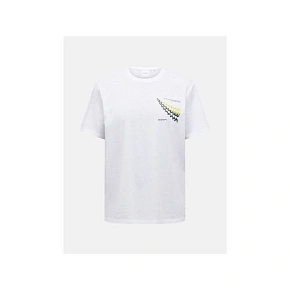 Koszulka męska PEAK PERFORMANCE M Explore Graphic Tee kolor biały pánské Koszulka męska PEAK PERFORMANCE M Explore Graphic Tee kolor biały pánské