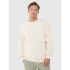 Bluza męska dresowa oversize nierozpinana bez kaptura 4F 4FWSS25TSWSM1536-80S-12S pánské