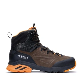 Aku buty trekkingowe męskie Reactive Gore-tex turystyczne za kostkę brązowe