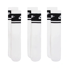 Skarpety Nike Everyday Elevated Crew 3 pary biało-czarne IM7949 901
