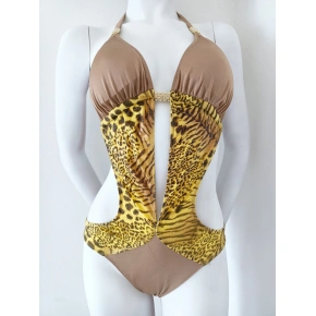 Damski strój kąpielowy monokini SF18047E - Koucla