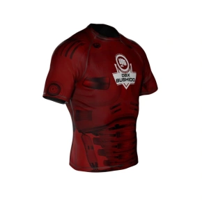 Koszulka kompresyjna "Cyborg" typu Rashguard powstała z materiału DBX MORE DRY  M