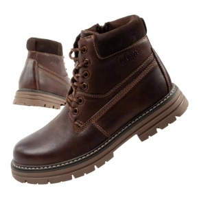 Lee Cooper buty męskie trapery trzewiki eleganckie skórzane