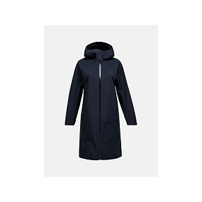 Płaszcz przeciwdeszczowy damski Peak Performance Treeline Shell Parka - black rozmiar: m Płaszcz przeciwdeszczowy damski Peak Performance Treeline Shell Parka - black rozmiar: m