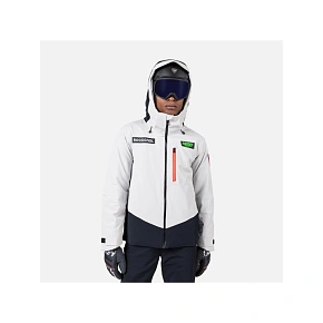 Kurtka narciarska męska ROSSIGNOL Hero Blackside Insulated Jkt szara Kurtka narciarska męska ROSSIGNOL Hero Blackside Insulated Jkt szara