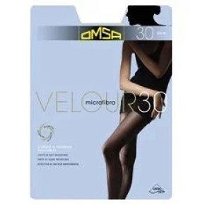 Dámské punčochové kalhoty Velour 30 den - Omsa