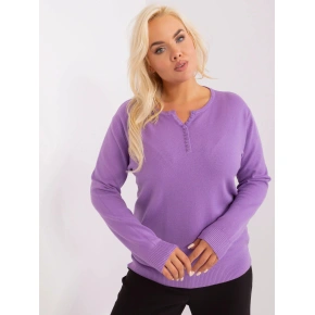 Sweter damski 3897.06P fioletowy - FPrice
