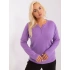 Sweter damski 3897.06P fioletowy - FPrice