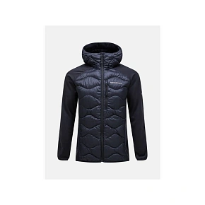 Kurtka Peak Performance M Helium Down Hybrid Hood czarny Kurtka Peak Performance M Helium Down Hybrid Hood czarny