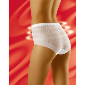 Damskie majtki ze sznurkiem FUTURA White - Wolbar