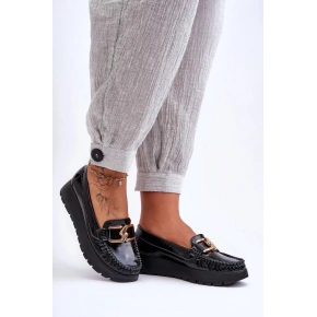 Mokasyny 10141-Z czarny - Stawiaj kroki w dobrym stylu