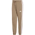 Spodnie damskie adidas Essentials 3-Stripes French Terry Cuffed beżowe KF8338 dámské