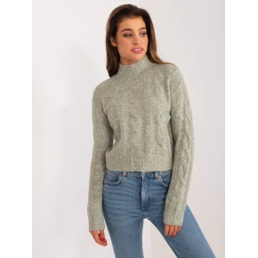 Sweter damski TW SW 3002.03 pistacjowy - Mayflies