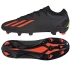 Buty sportowe unisex do piłki nożnej X Speedportal.3 FG GW8453 Czarny z koralem - Adidas