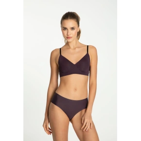 Dámské kalhotky Simple Classic tm.fialové  - Julimex