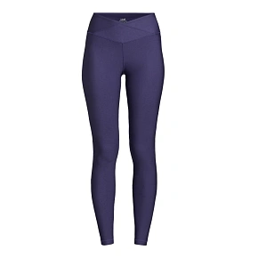 Legginsy damskie z wysoką talią Casall Overlap High Waist Tights fioletowy Legginsy damskie z wysoką talią Casall Overlap High Waist Tights fioletowy