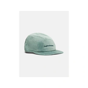 Czapka PEAK PERFORMANCE Cord Cap kolor zielony Czapka PEAK PERFORMANCE Cord Cap kolor zielony