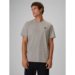 T-shirt regular gładki męski 4F 4FRMM00TTSHM4192-27M T-shirt regular gładki męski 4F 4FRMM00TTSHM4192-27M