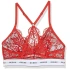 Biustonosz koronkowy damski - O97C02PZ01C- G587- Czerwony - Guess