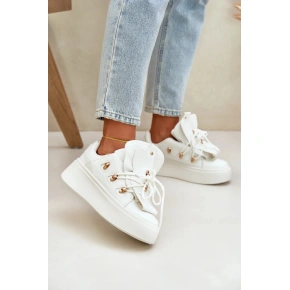 Dámská sportovní obuv LH205 / 206861 Bílá - MSMG