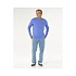 Koszulka męska RIP CURL Fade Out Icon L/S Tee niebieska